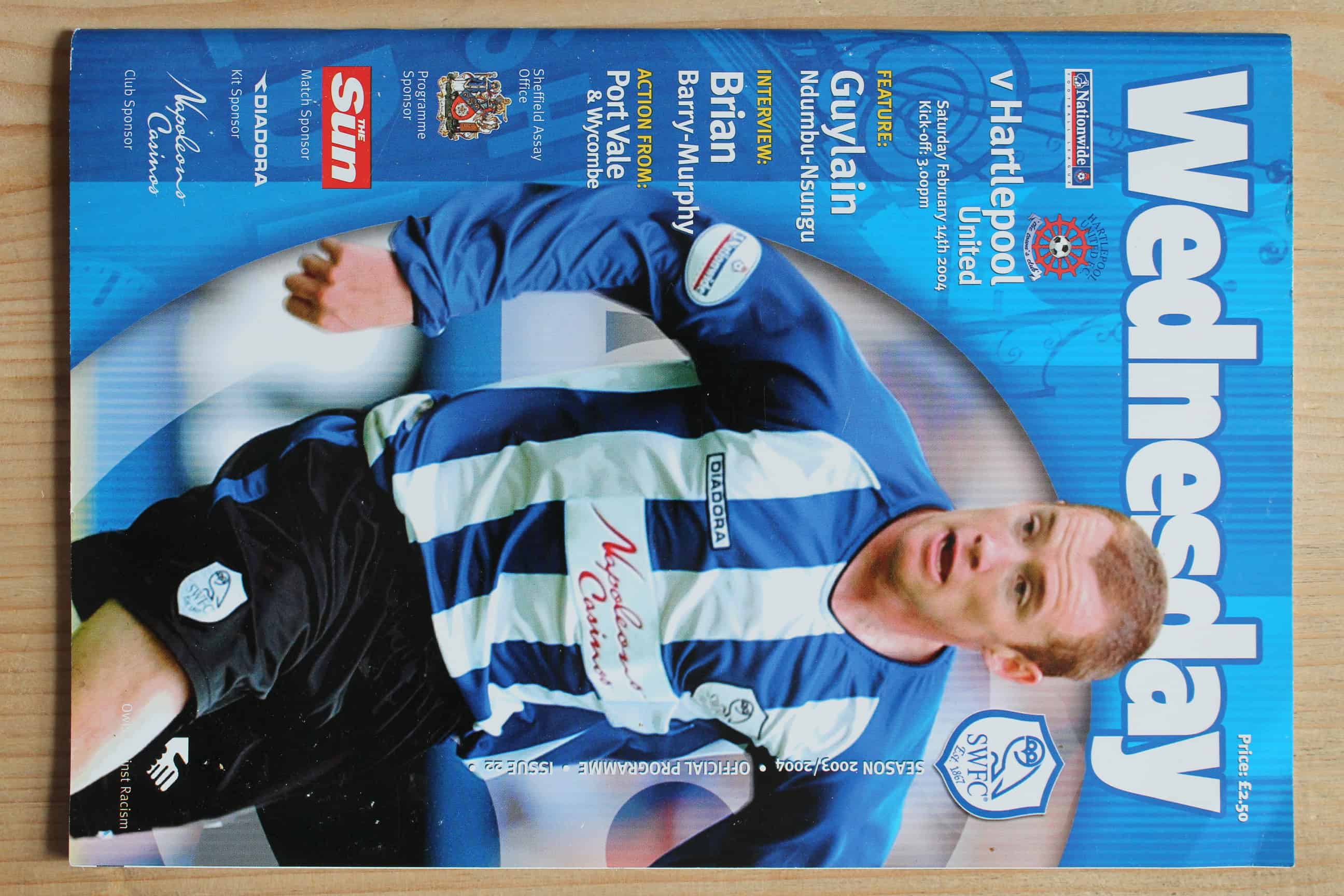 Sheffield Wednesday FC  v Hartlepool United